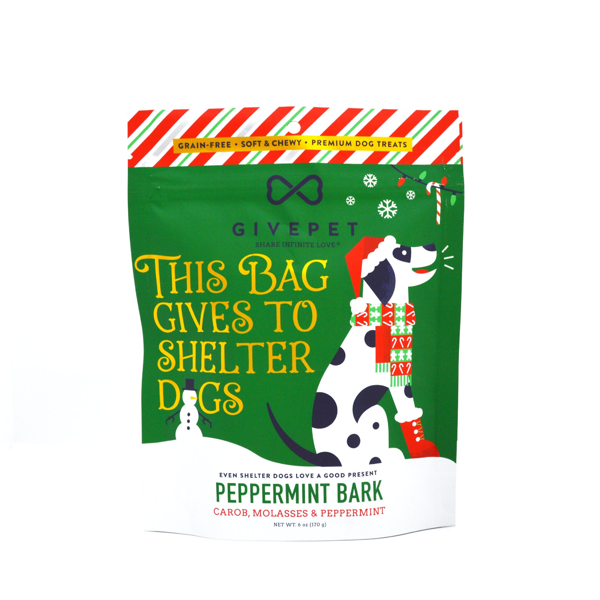 Holiday Dog Treats - Peppermint Bark