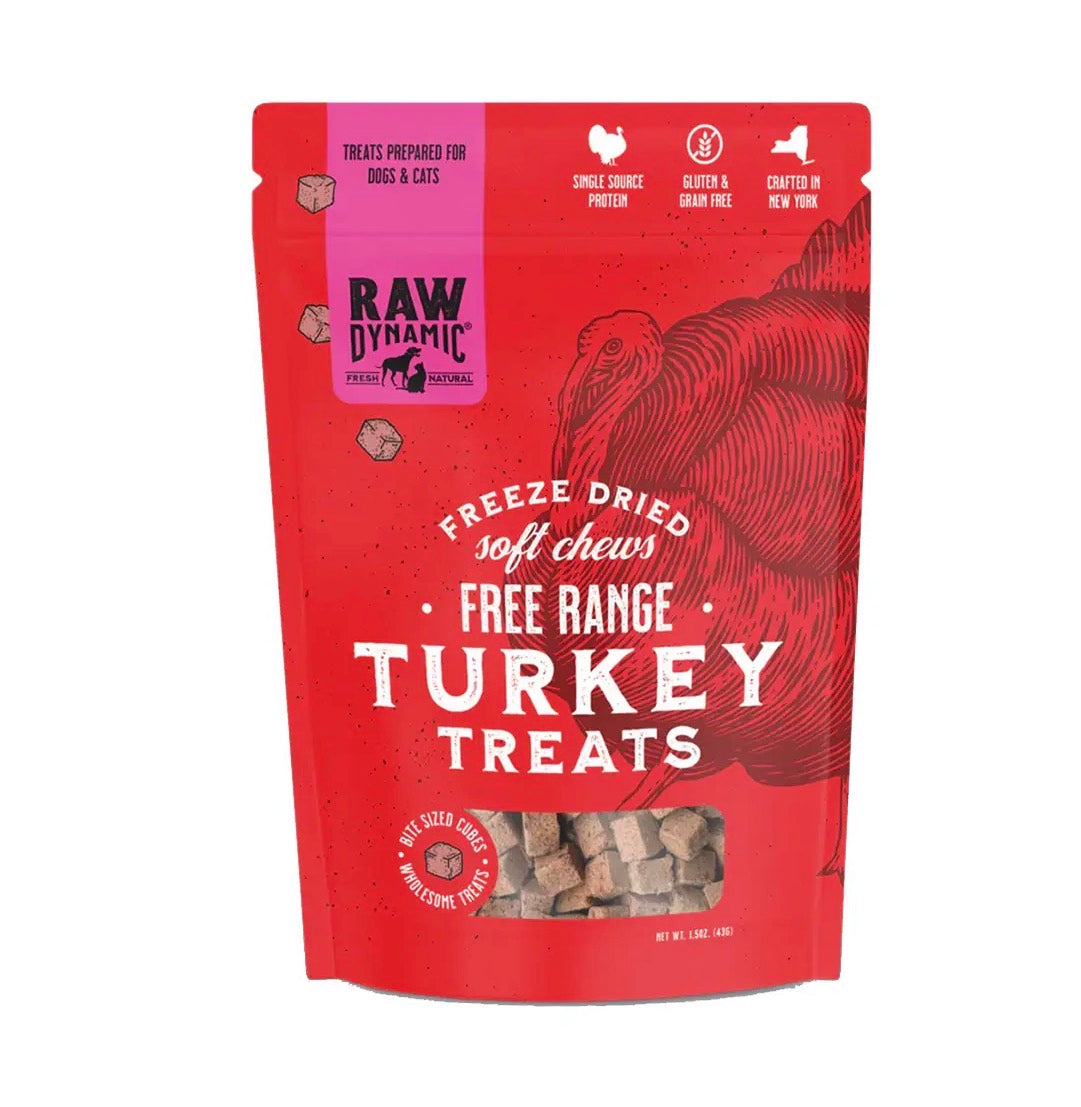 Freeze-Dried Raw Turkey - Soft Chews