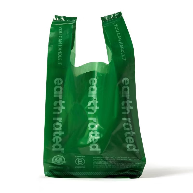 Earth Rated Unscented Dog Waste Disposal Bags Refill Rolls, Count of 120