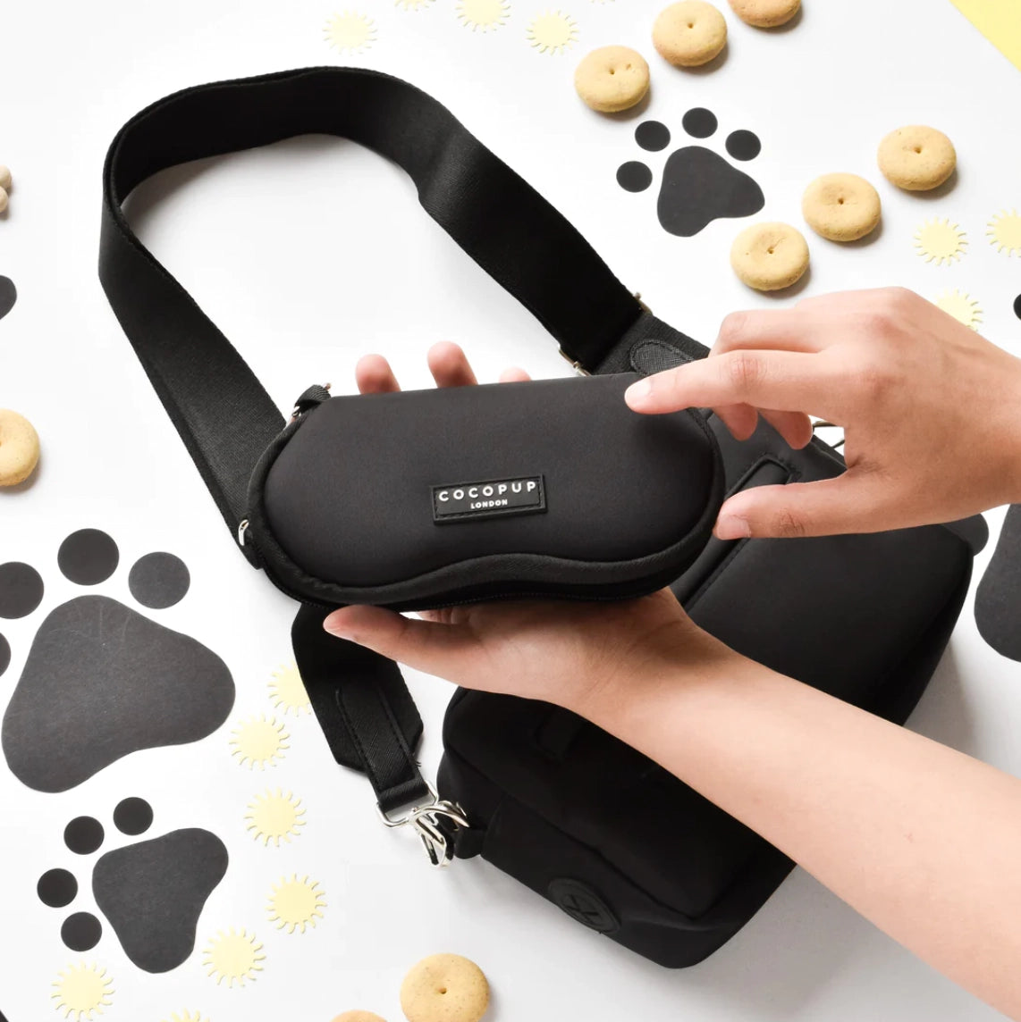 Cocopup Sunglass Case - Black