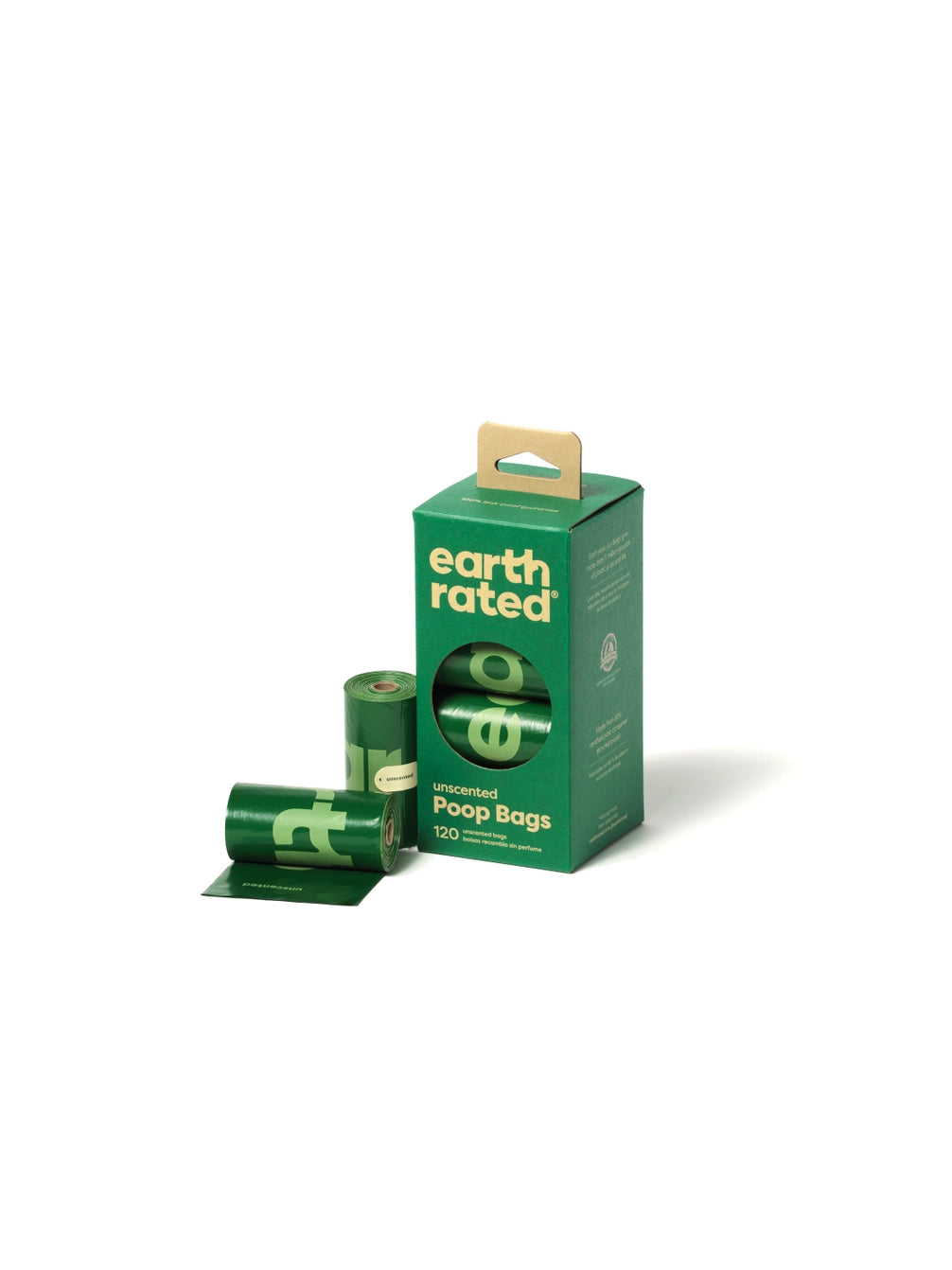 Earth Rated Dog Poop Bags Unscented Refill Rolls, Count of 120
