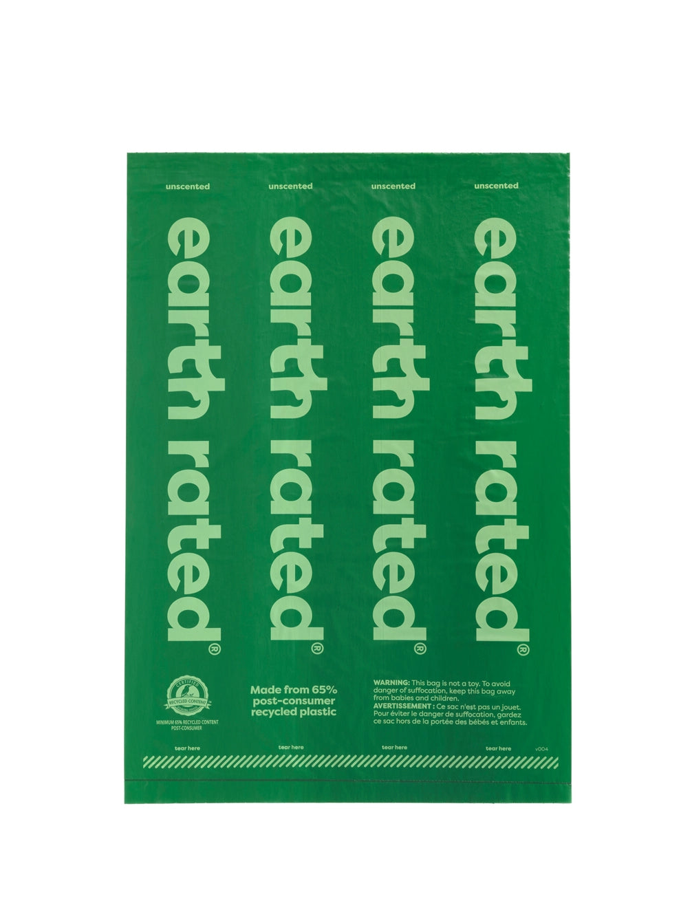 Earth Rated Dog Poop Bags Unscented Refill Rolls, Count of 120