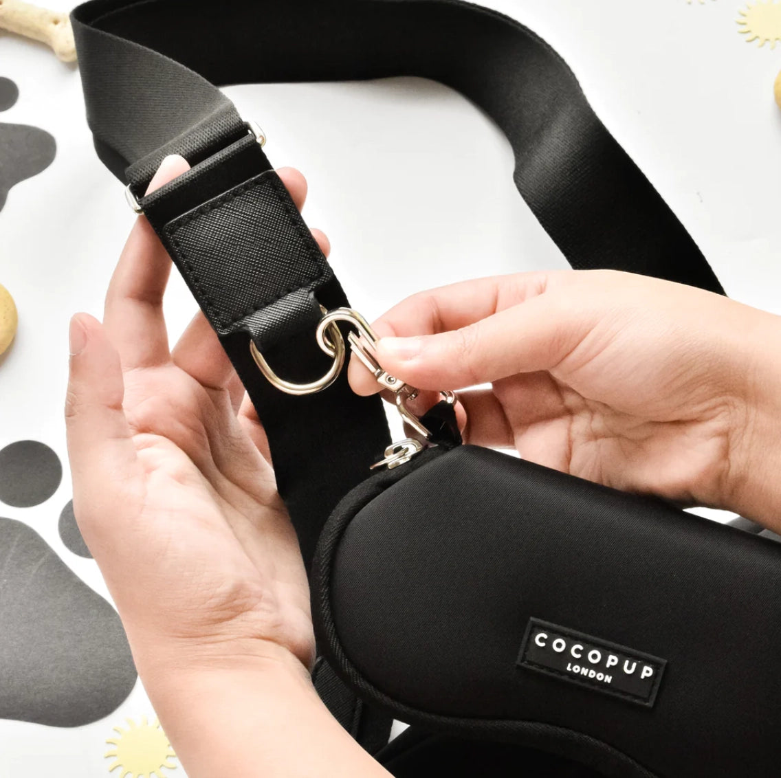 Cocopup Sunglass Case - Black