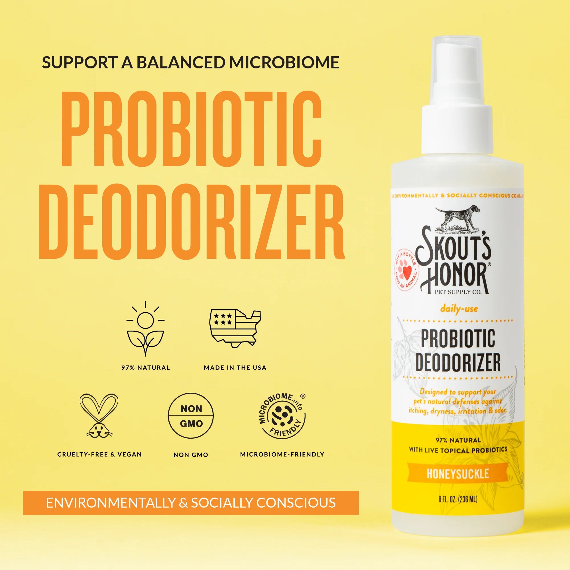 Honeysuckle Probiotic Deodorizer