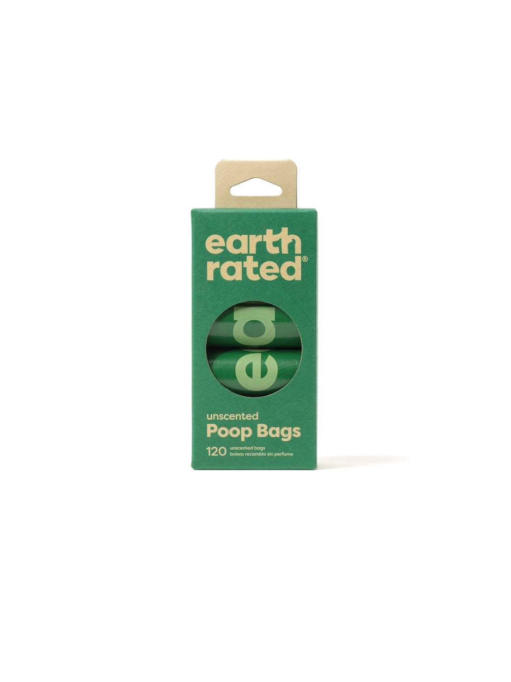 Earth Rated Dog Poop Bags Unscented Refill Rolls, Count of 120