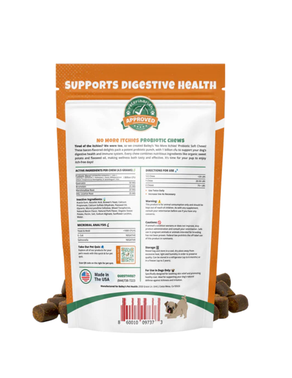 No More Itches Probiotic Dog Chews