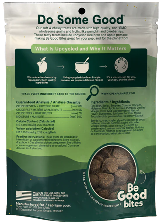 Be Good Bites Plant & Pumpkin Treats 6oz