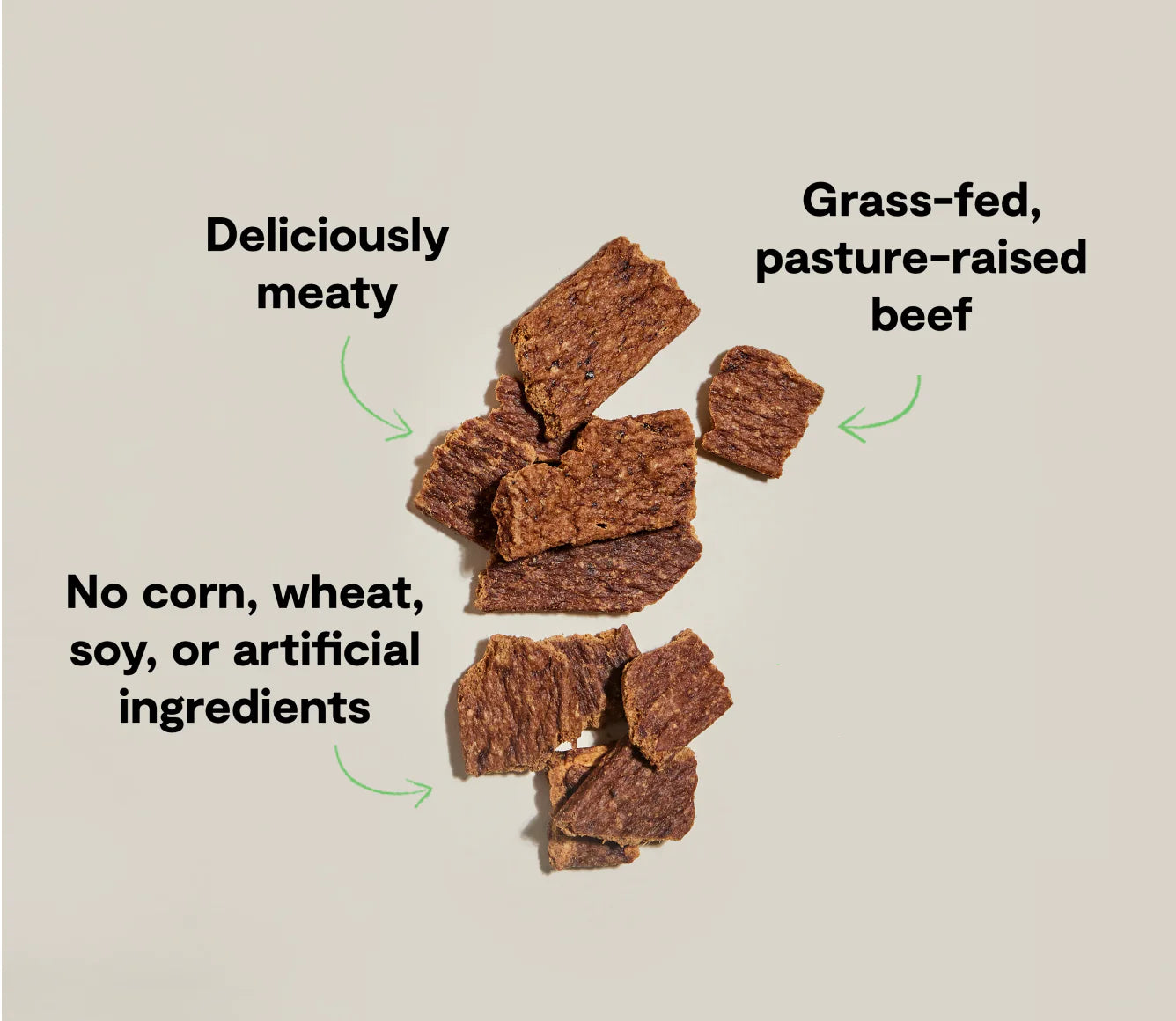 Dehydrated Beef Treats