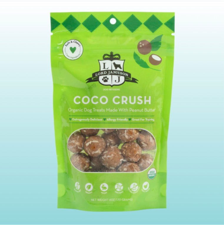 Coco Crush Organic Dog Treats
