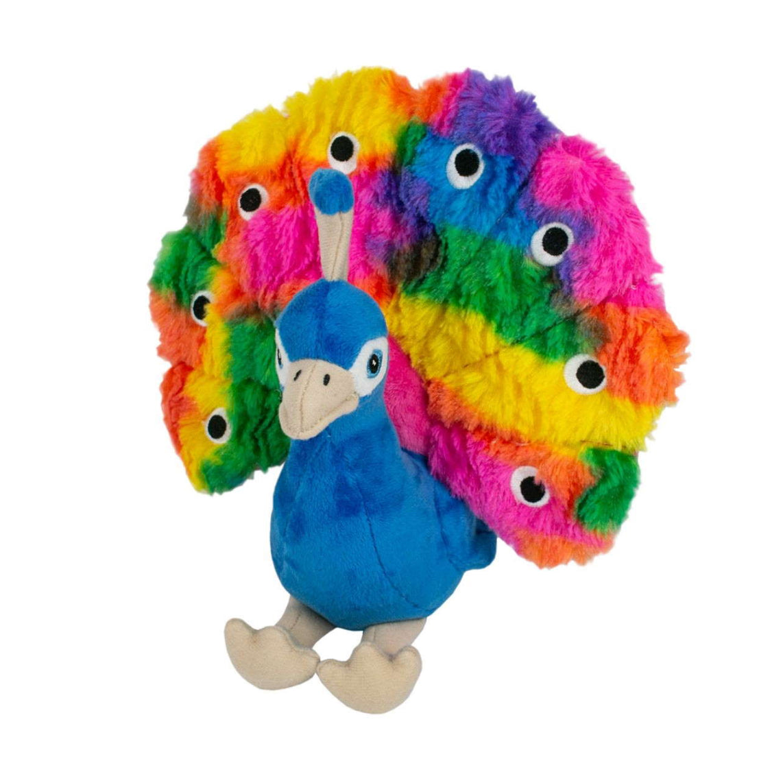 Plush Squeaker Peacock