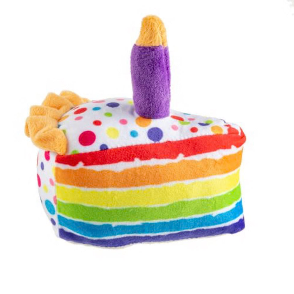 Birthday Cake Slice Squeaky Toy