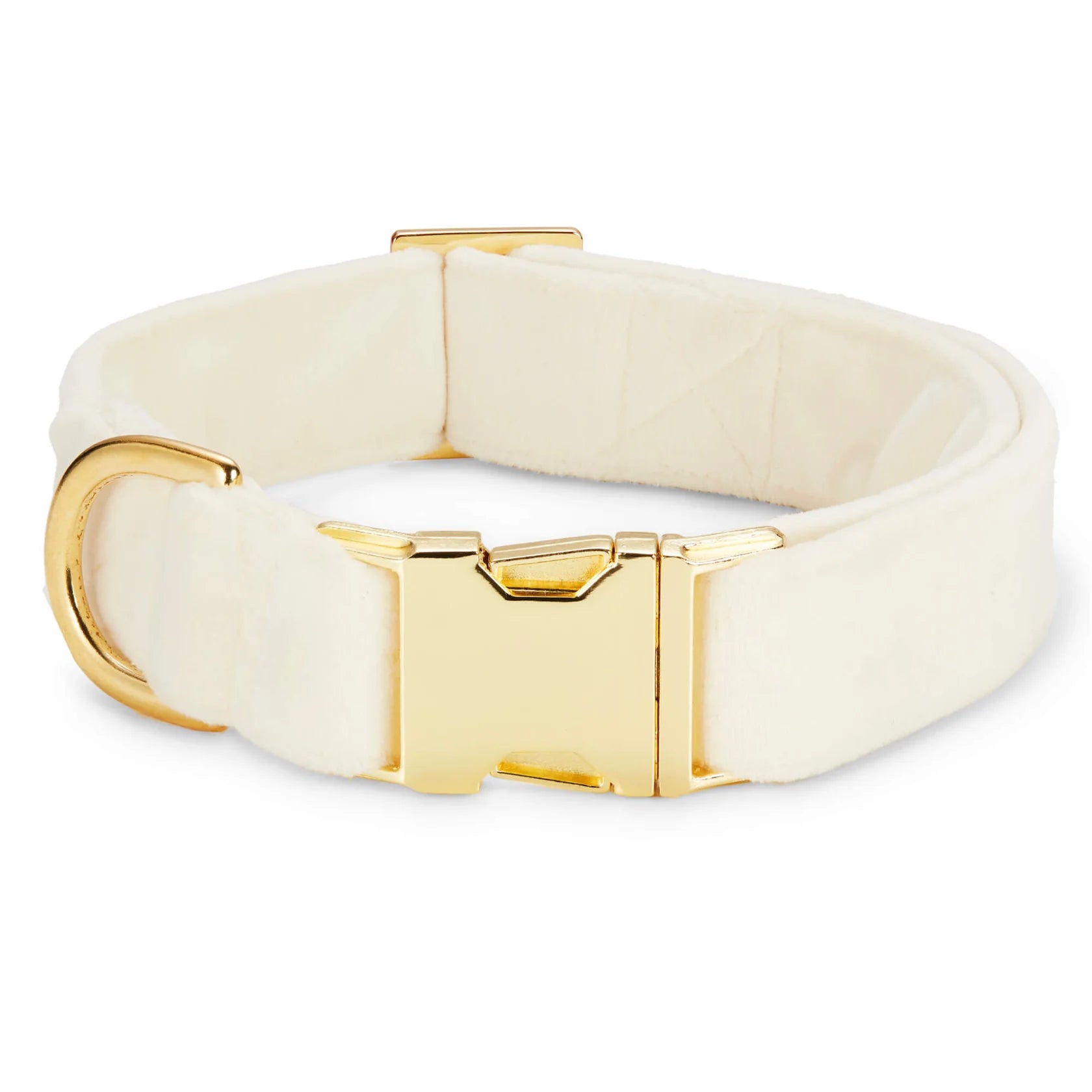 Ivory Velvet Collar