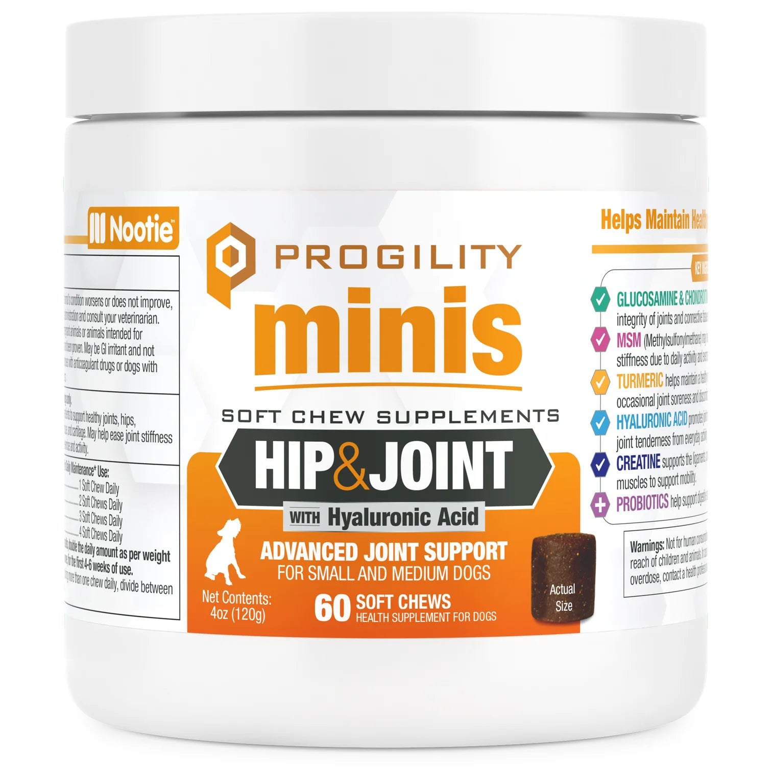 Minis Hip & Joint Soft Chew Supplements
