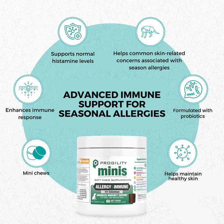 Minis Allergy & Immune Soft Chew Supplements