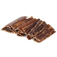 Beef Gullet Strips 6”