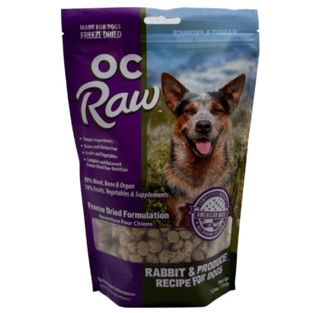 OC RAW FREEZE DRIED ROX RABBIT