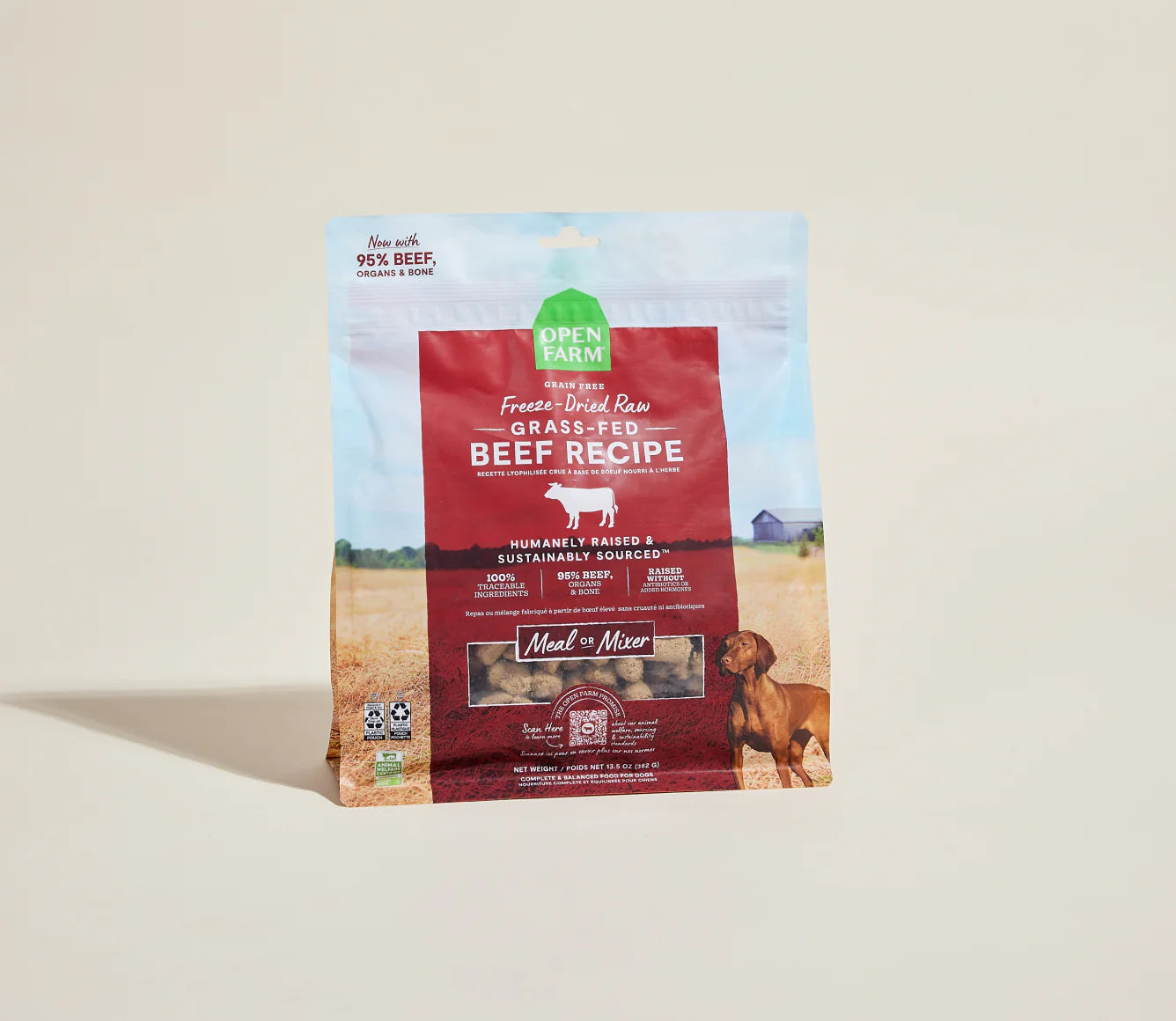 Grass-Fed Beef Freeze Dried Raw Morsels