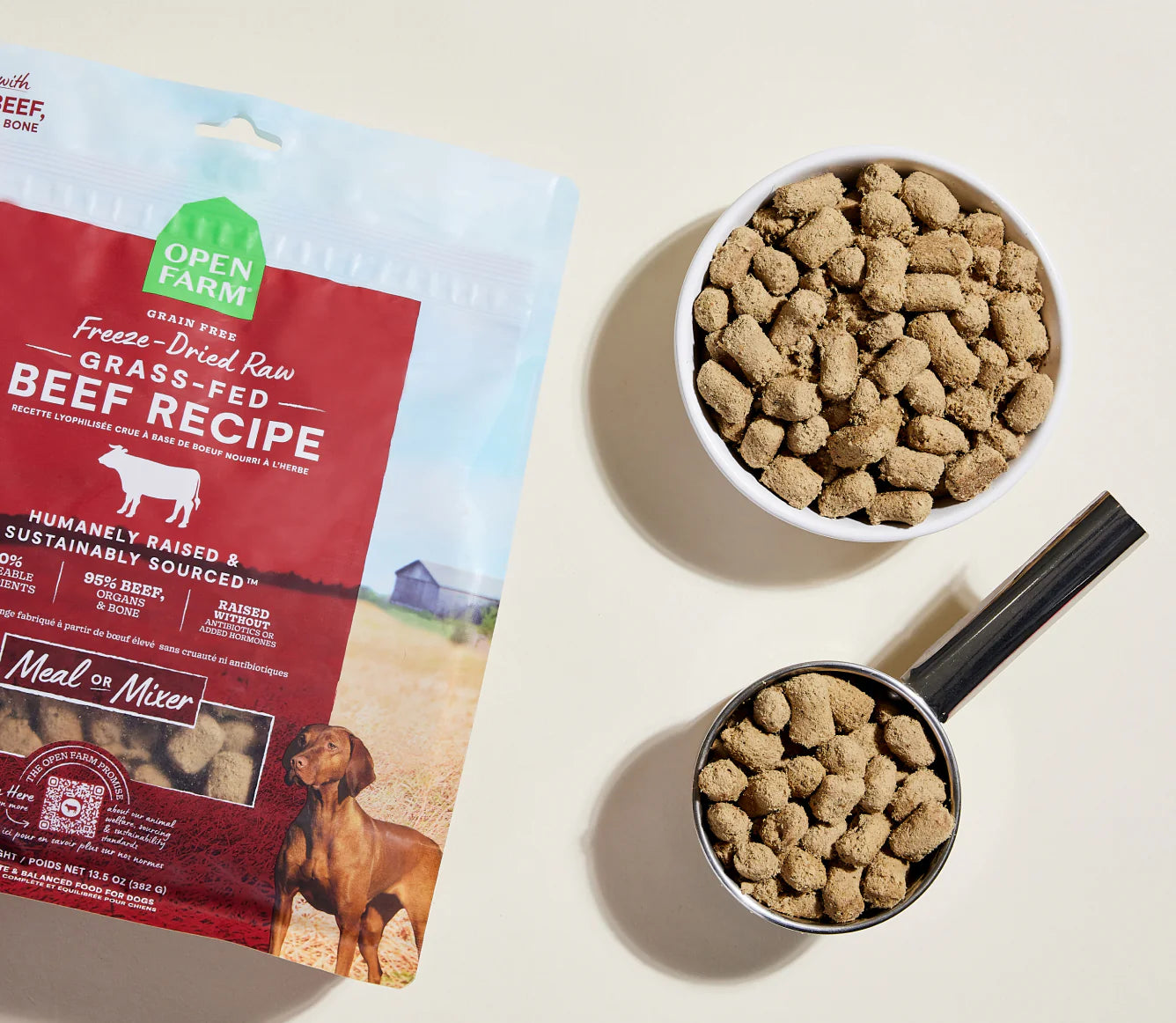 Grass-Fed Beef Freeze Dried Raw Morsels