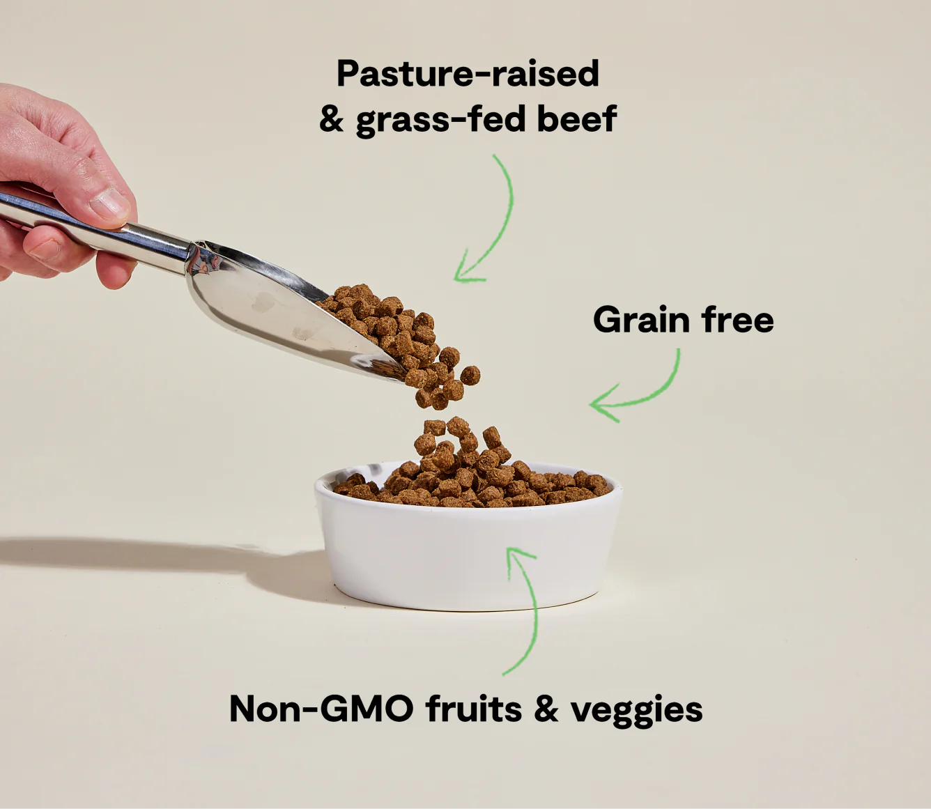 Grass-Fed Beef Grain-Free Dog Kibble
