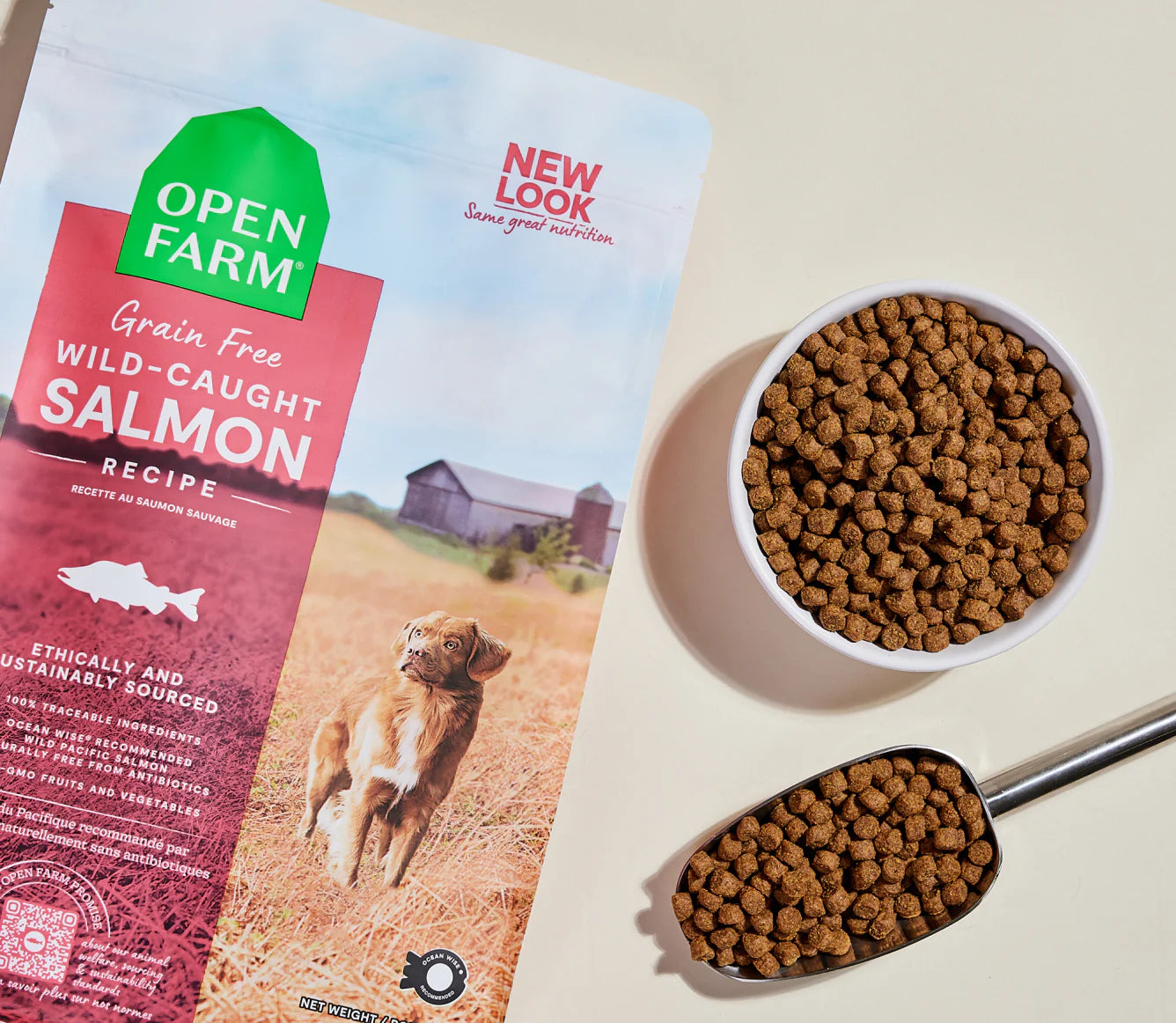 Wild-Caught Salmon Grain-Free Dog Kibble