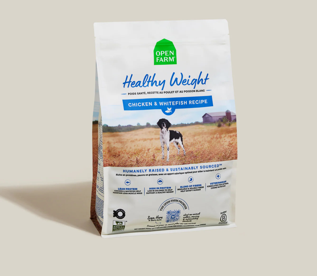 Chicken & Whitefish Healthy Weight Dog Kibble