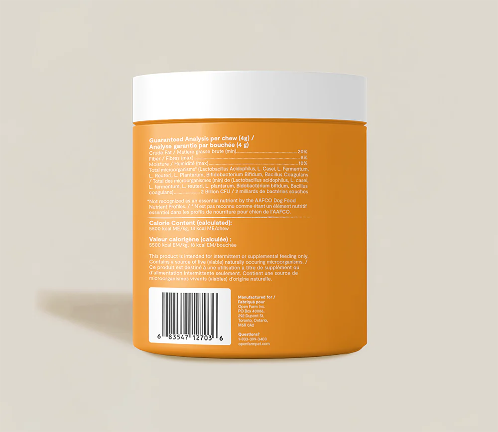 Open Farm Probiotic Chews