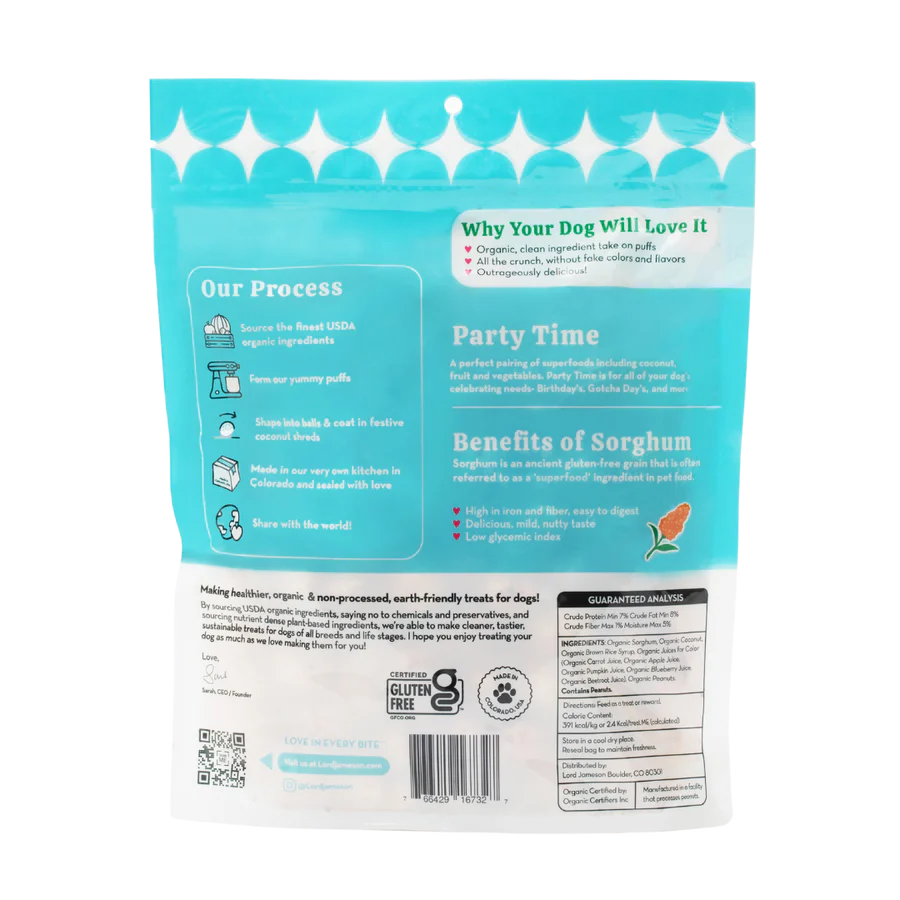 Party Time Organic Treats