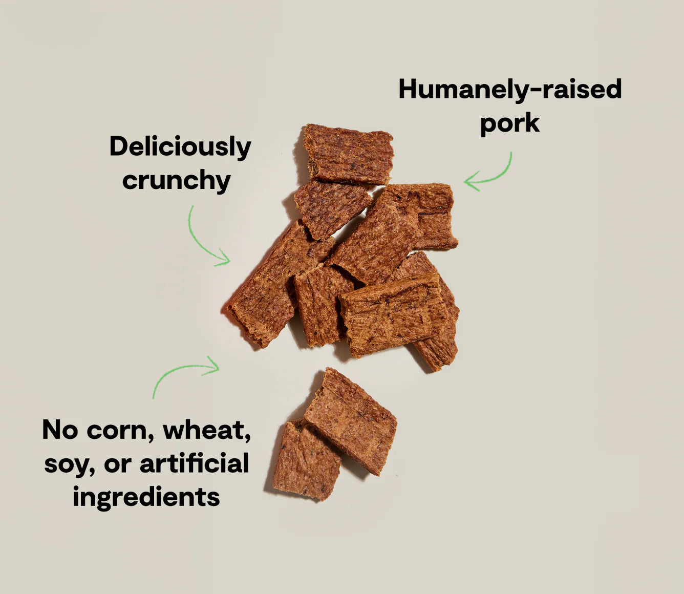 Dehydrated Pork Treats