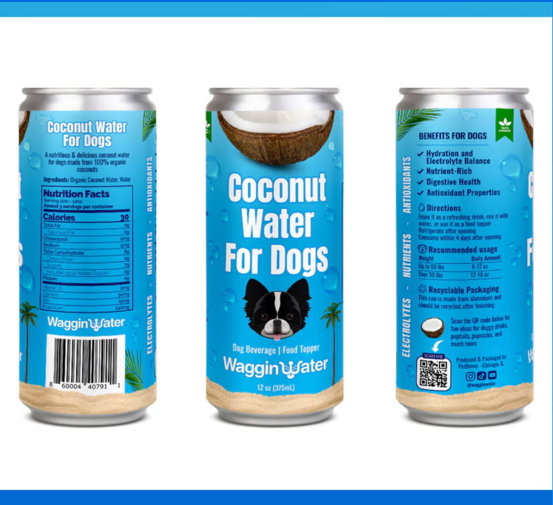 Coconut Water For Dogs- 12oz