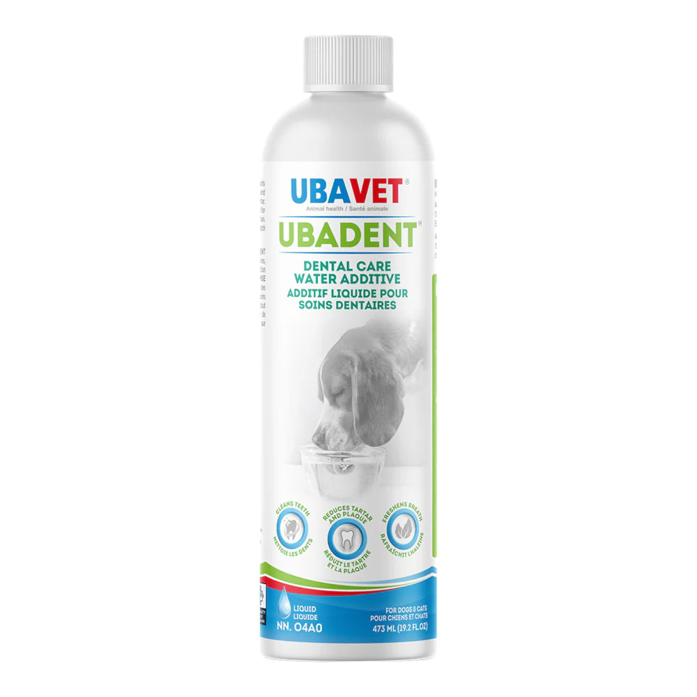 UBAVET Ubadent Dental Water Additive for Dogs (16 lf oz / 473ml)