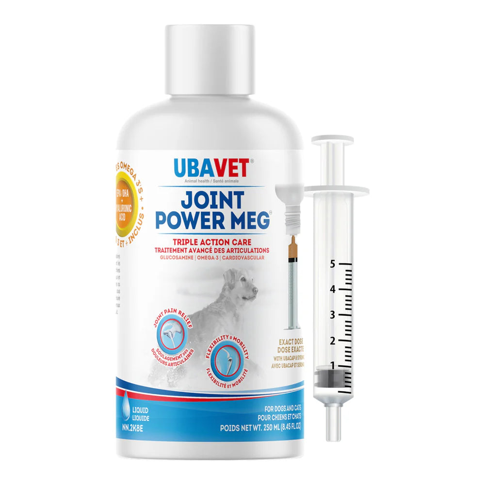 UBAVET Joint Power Meg Max Joint Care Liquid for Dogs