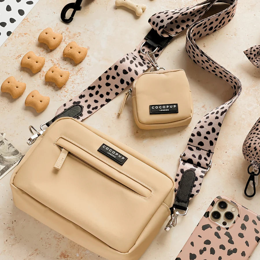 Cocopup Dog Walking Bag - Tan