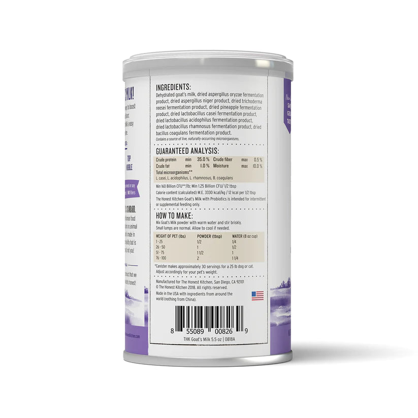 Instant Goat's Milk with Probiotics