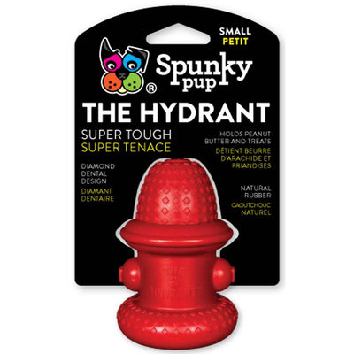Spunky Pup Natural Rubber Hydrant - Small
