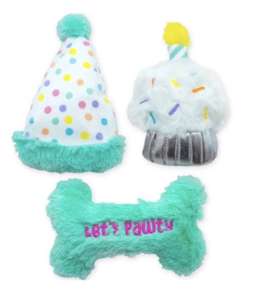 Birthday 3PK Small Plush