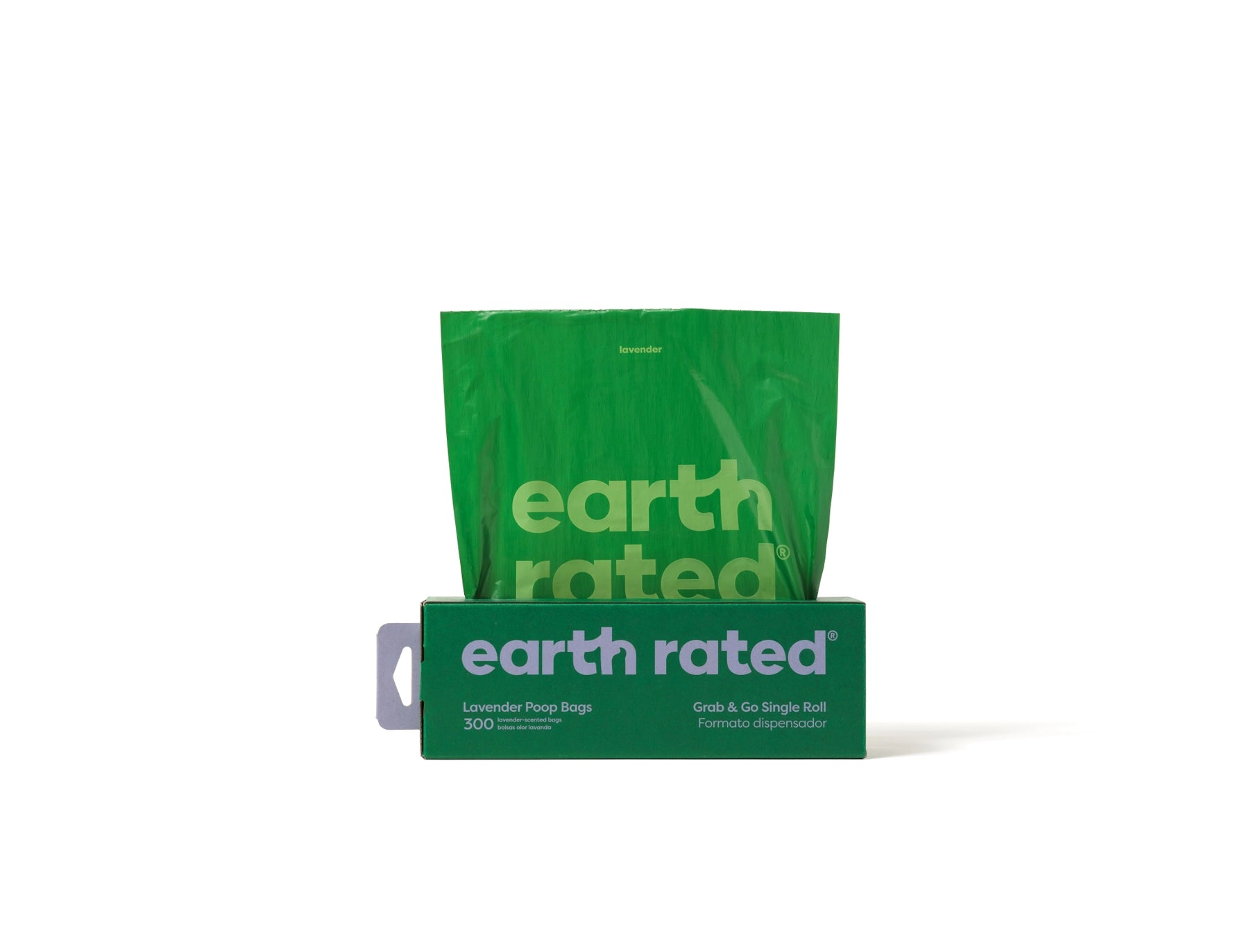 Earth Rated Lavender Scented Single Roll Dog Poop Bags, Count of 300