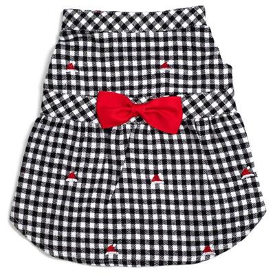 Check Santa Hats Dress