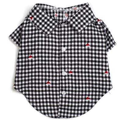 Check Santa Hats Shirt