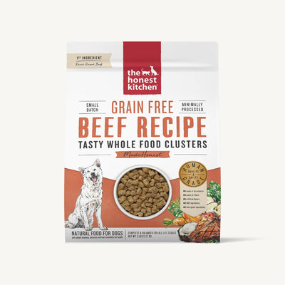 The Honest Kitchen Grain-Free Beef Whole Food Clusters Dog Food