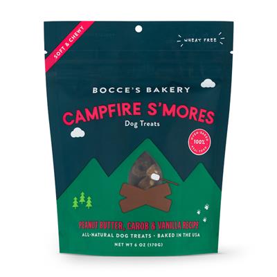 Bocce's Bakery Campfire S'mores Soft & Chewy Treats - 6 oz