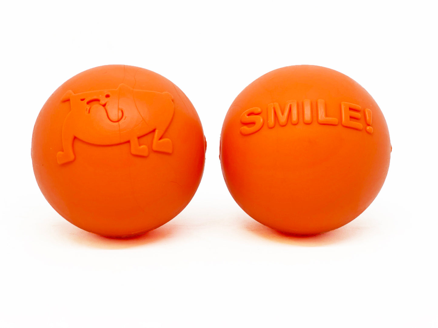WSmile Ball Ultra Durable Synthetic Rubber Chew Toy & Floating Retrieving Toy