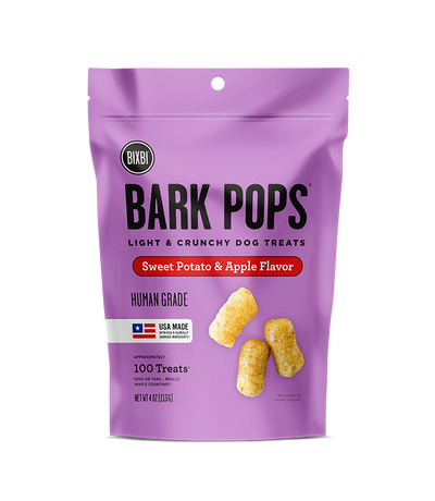 BIXBI® Bark Pops® for Dogs – Sweet Potato & Apple Recipe