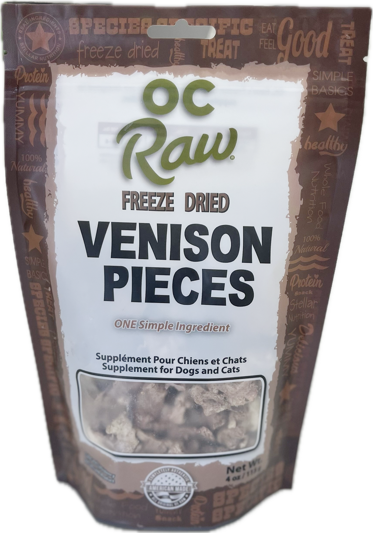 Freeze Dried Venison Pieces