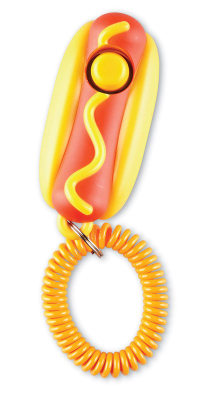 Brightkins™ Smarty Pooch™ Training Clicker - HOT DOG