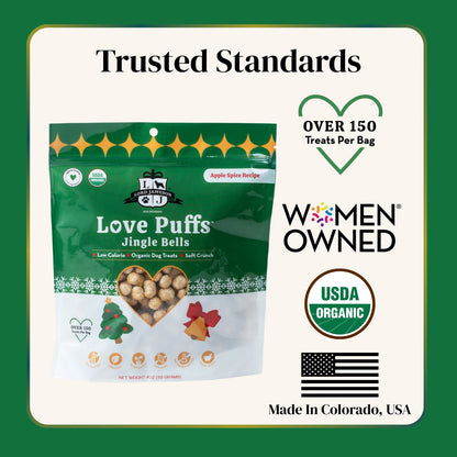 Jingle Bells Organic Dog Treats