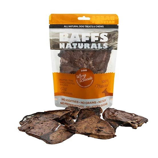 Lamb Lung Dog Biscuits