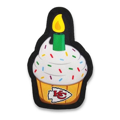 KC Chiefs Birthday Cupcake Toy