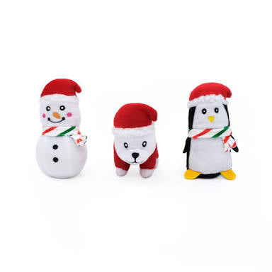 Holiday Miniz 3-Pack – Festive Animals