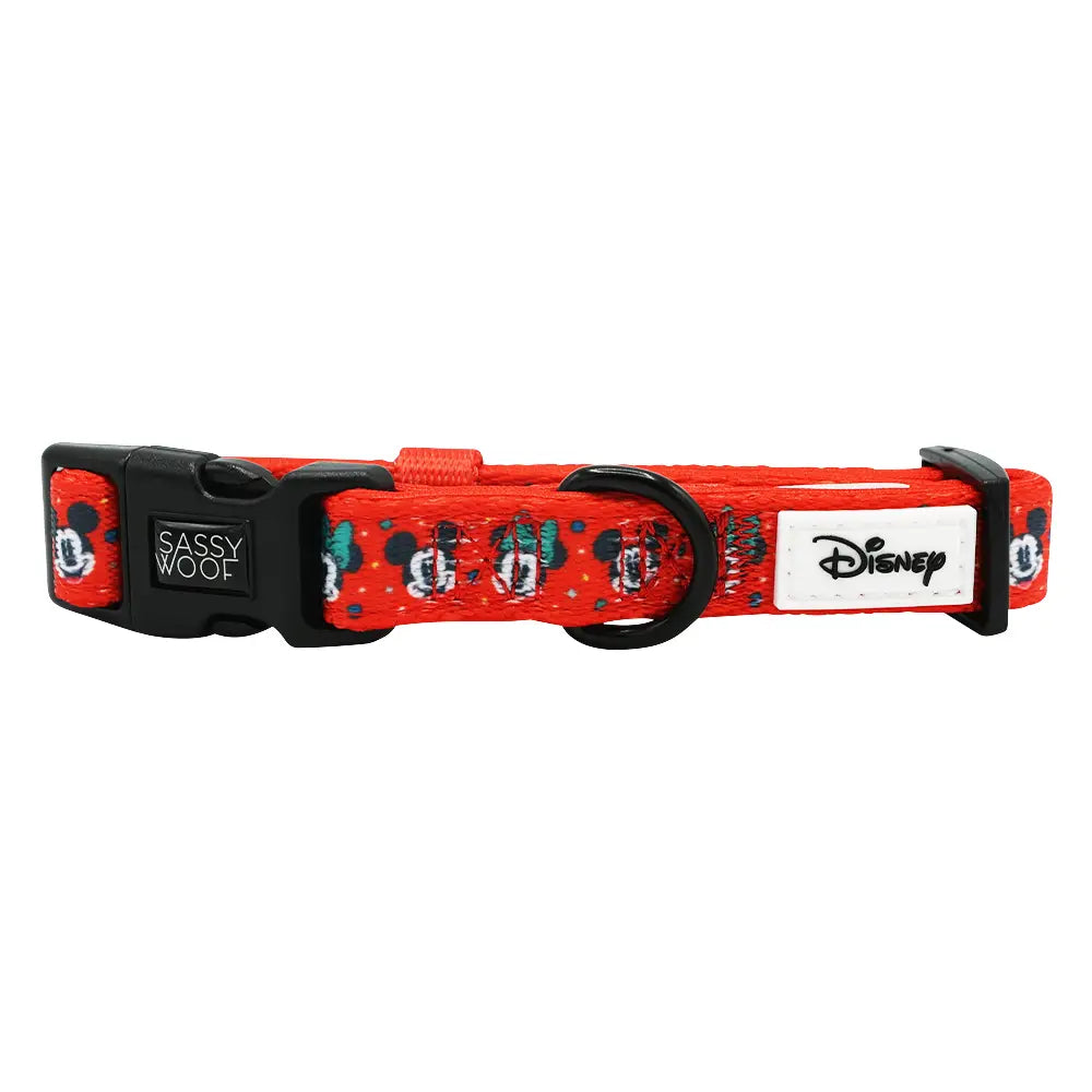 Sassy Woof Dog Collar - Disney Holiday Collection