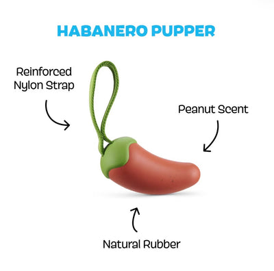 Habanero Pupper Chew Toy
